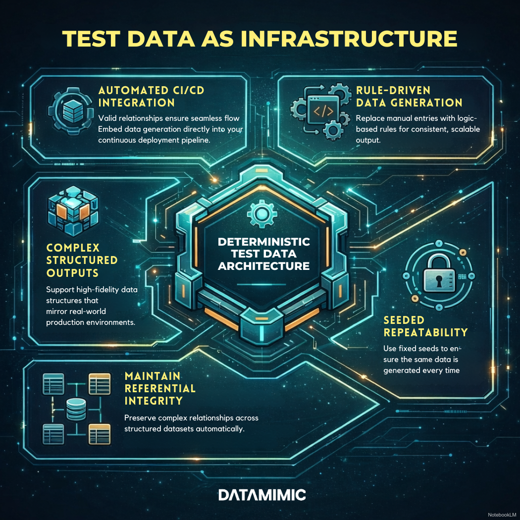 image about test data as infrastructure