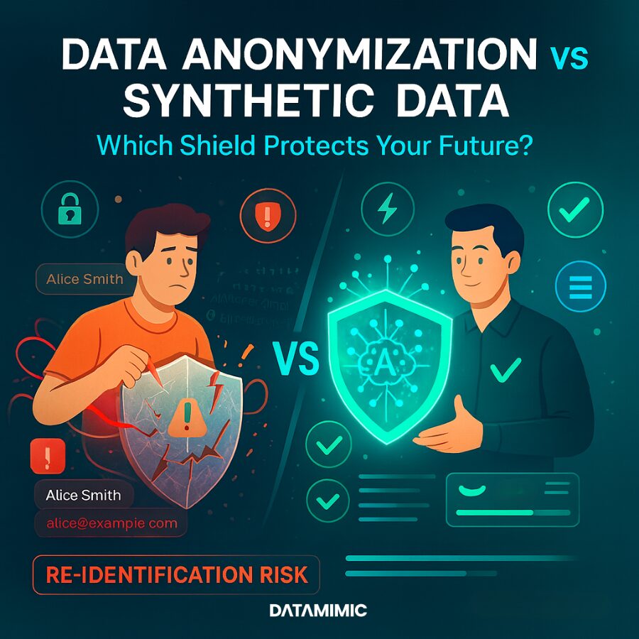 Using real production data in development, testing, or analytics risks regulatory breaches and cyberattacks